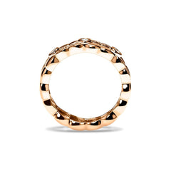 Hamsa Ring 18K Rose Gold