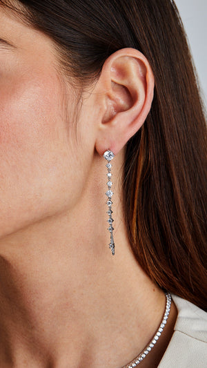 Phoenix Baby Slim Earring Sterling Silver