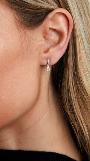 Alison Baby Earrings Gold Vermeil