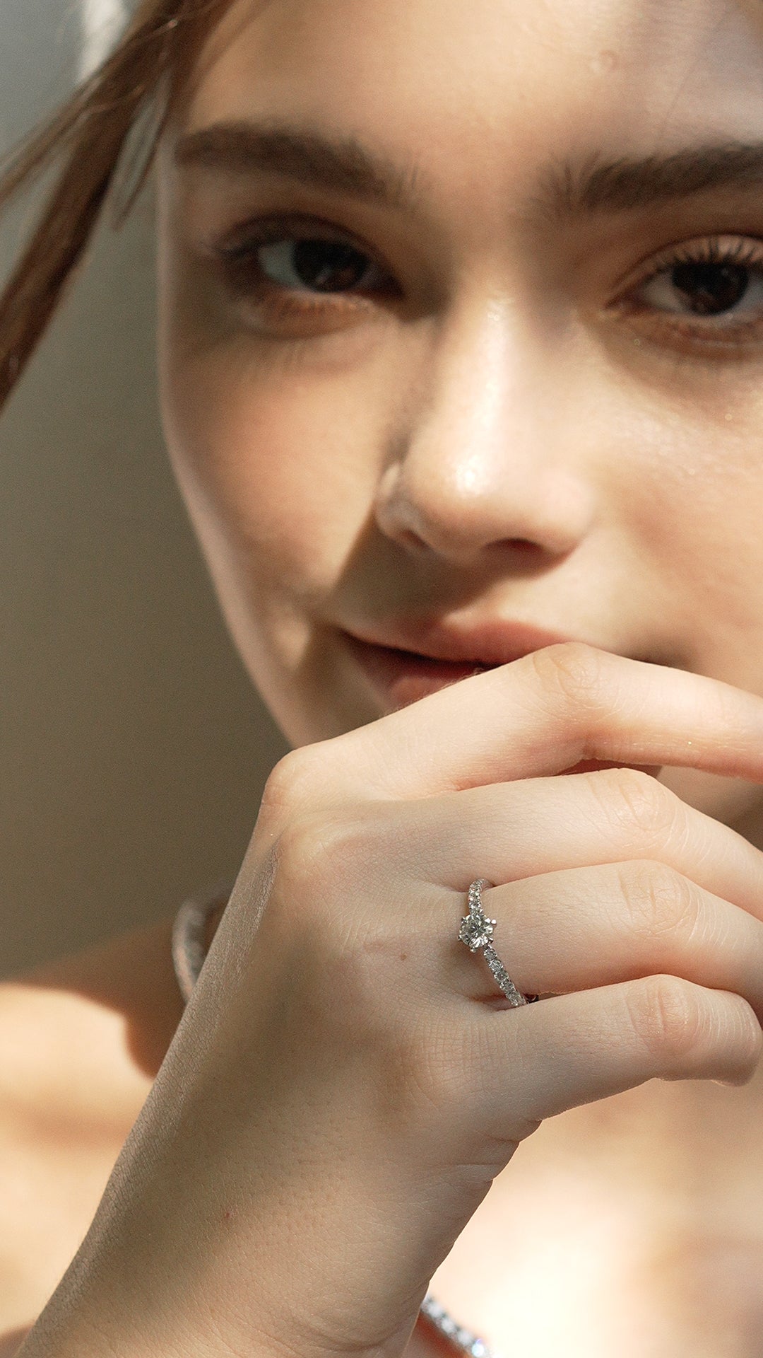 Corinne Ring 0.44ct 18K White Gold