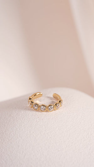 Cate Cuff Earring Gold Vermeil
