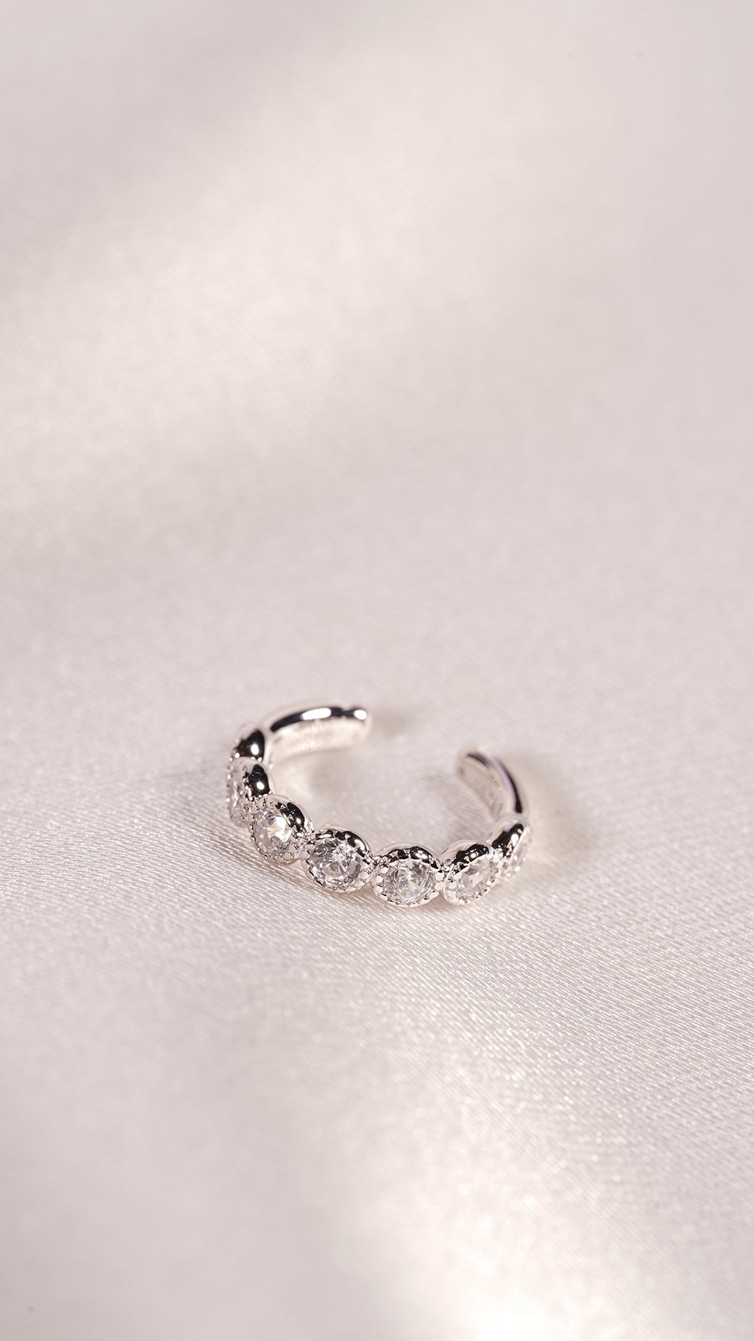 Cate Cuff Earring Sterling Silver