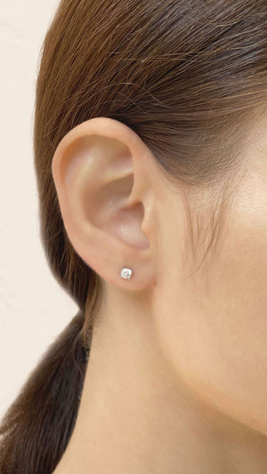 Irene Studs 18K White Gold