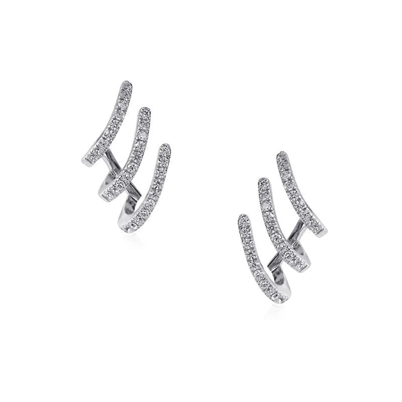 Jax Ear Cuffs Silver