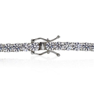 Hailey Round Prong Tennis Bracelet