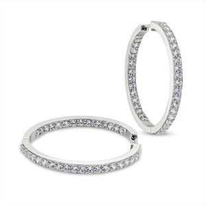 Serenity Double-Sided Hoops