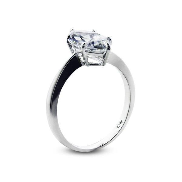 Daisy Knife Edge Marquise Solitaire