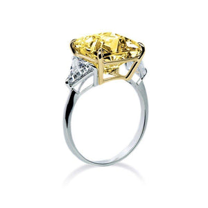 Gemma Cushion Trillion Sides Ring