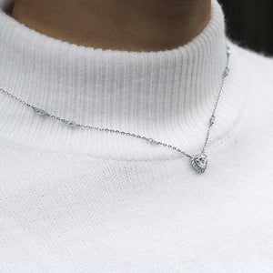 Sterling Silver Heart Necklace