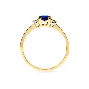Adeline Ring 18K Yellow Gold Sapphire