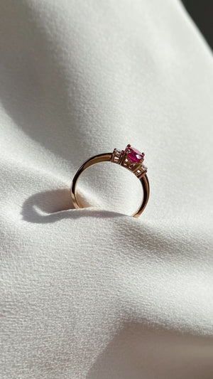 Adeline Ring 18K Yellow Gold Ruby