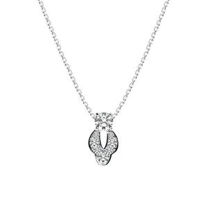 Lais Necklace 18K White Gold