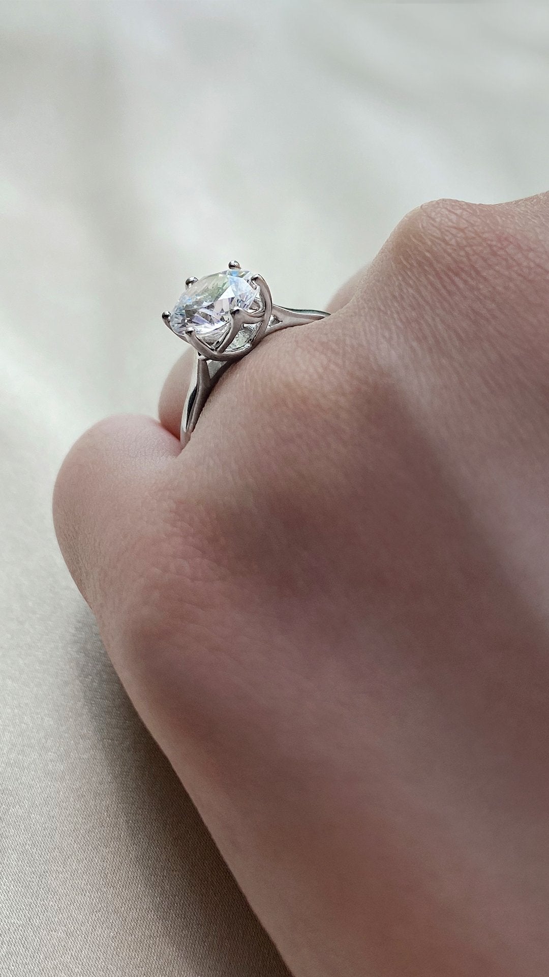 Augusta Ring 1.52ct 18K White Gold