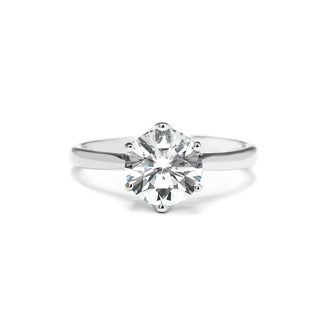 Augusta Ring 2.01ct 18K White Gold