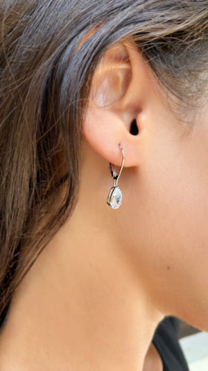 Blythe Pear Drop Euroback Earrings