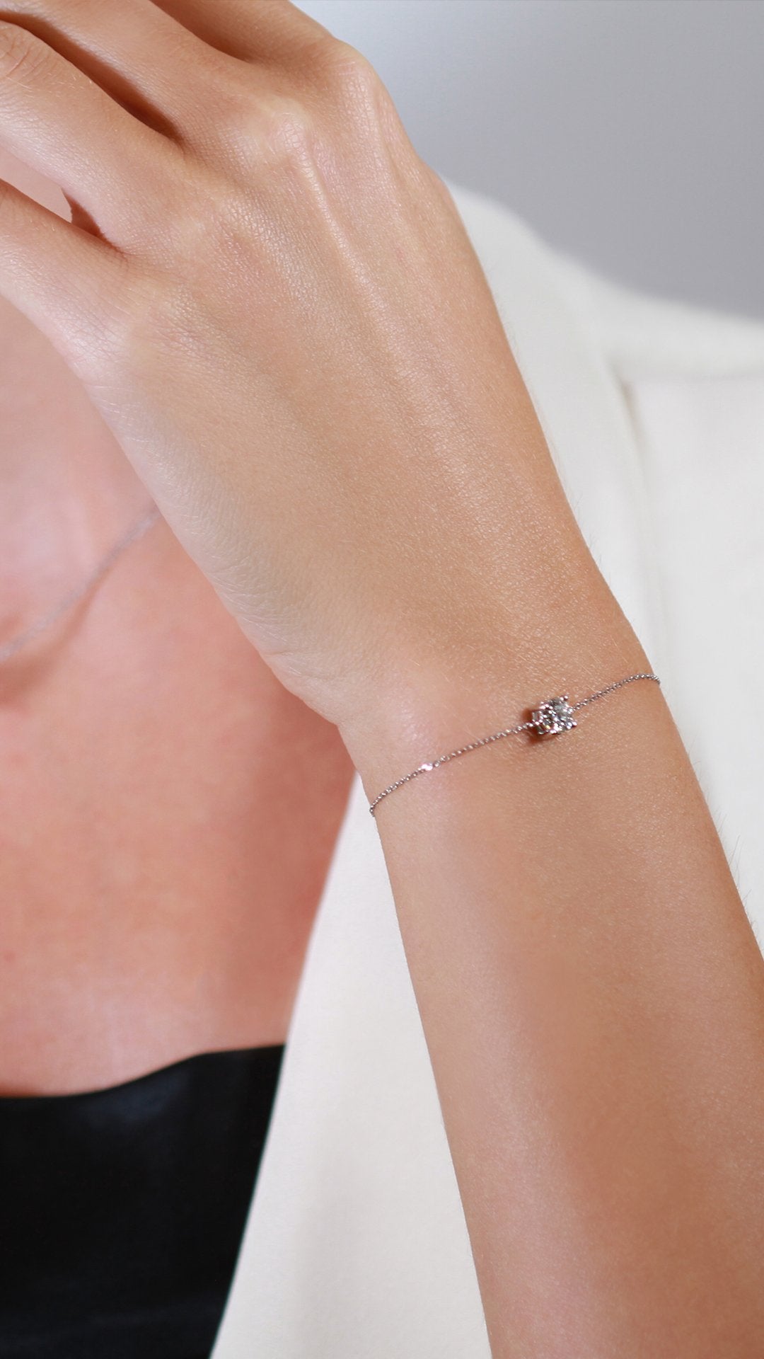 Brigitte Bracelet 0.70ct 18K White Gold