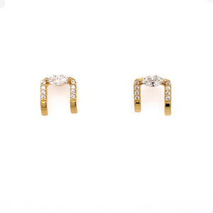 Telma Earring Gold Vermeil