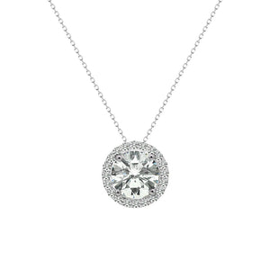 Cory Necklace 0.54ct 18K White Gold