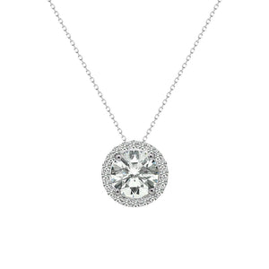 Cory Necklace 18K White Gold