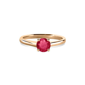 Caroline Ring 18K Rose Gold Ruby