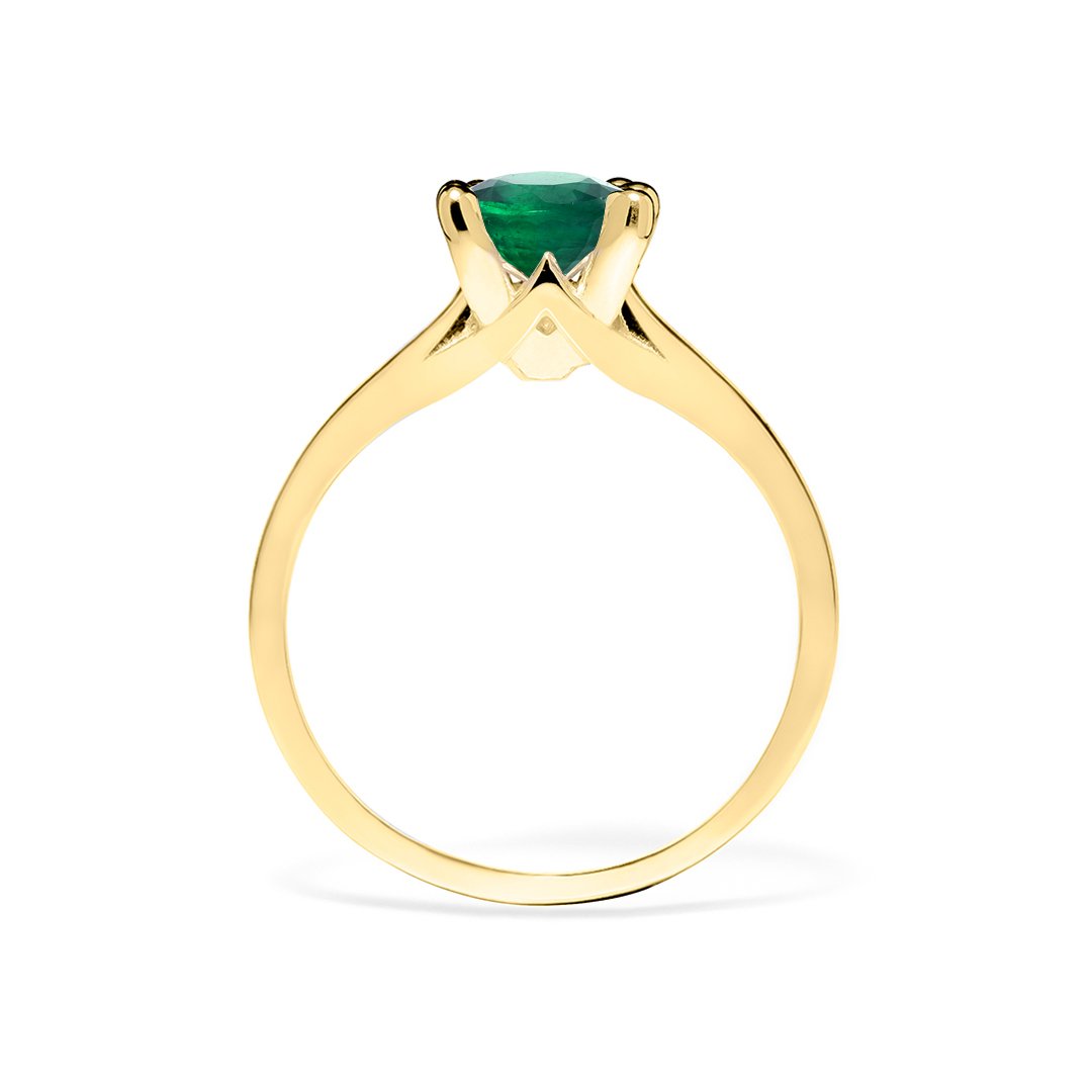 Caroline Ring 18K Yellow Gold Emerald