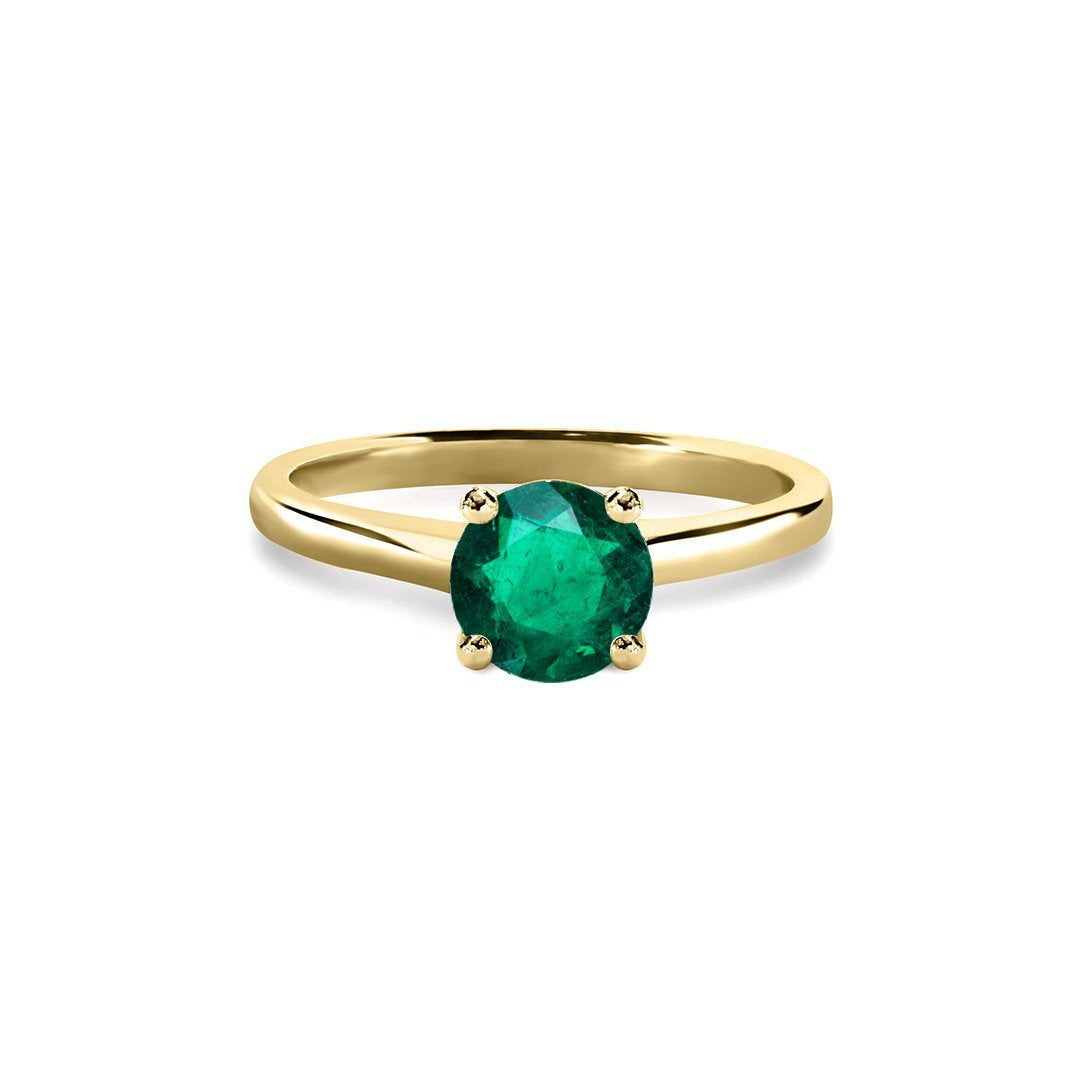 Caroline Ring 18K Yellow Gold Emerald
