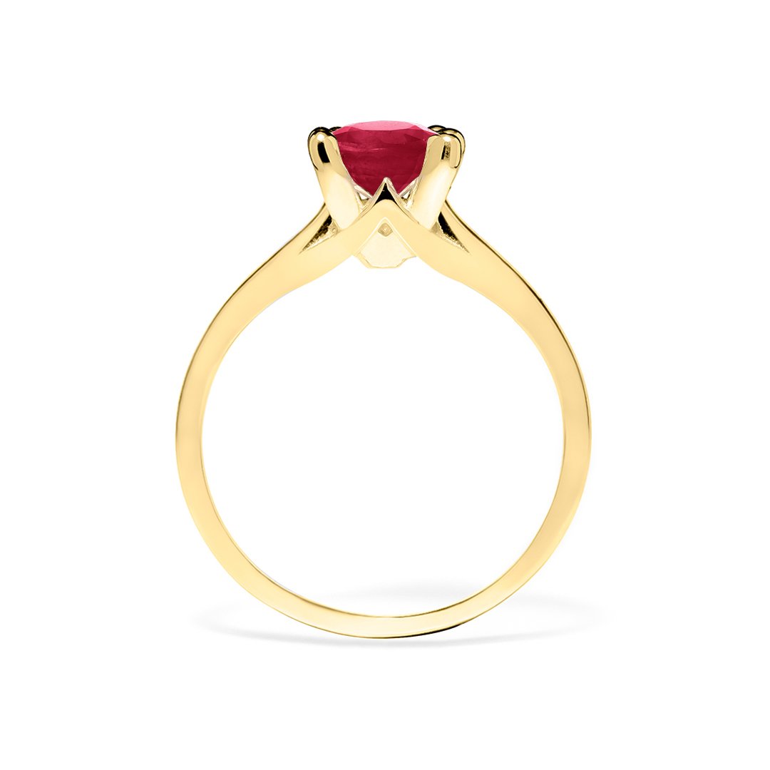 Caroline Ring 18K Yellow Gold Ruby