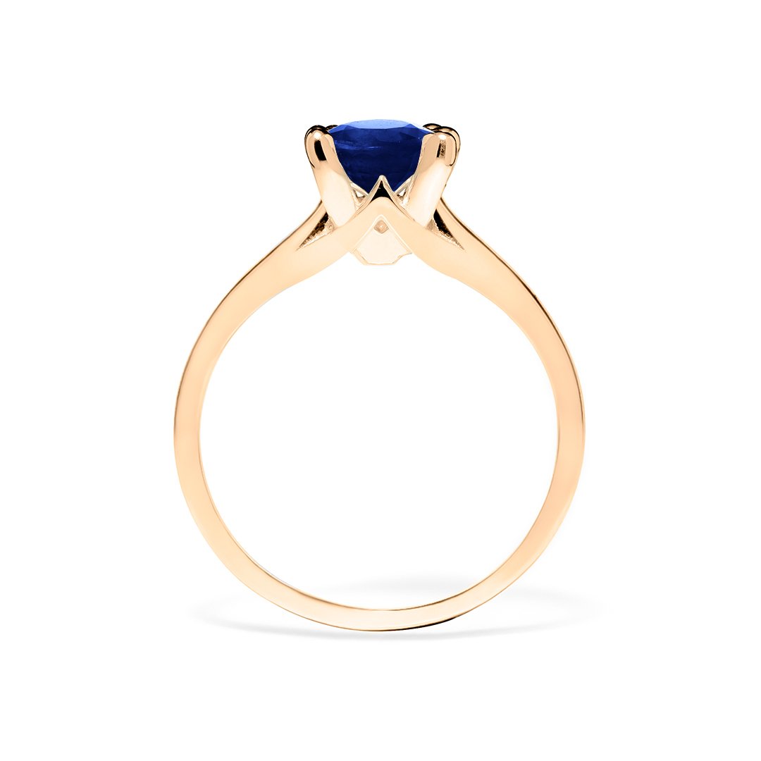 Caroline Ring 0.50ct 18K Rose Gold Tanzanite Sapphire
