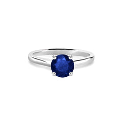 Caroline Ring 18K White Gold Sapphire