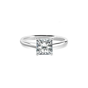 Charlotte Ring 0.90ct 18K White Gold