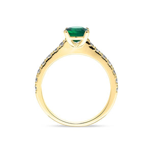 Cordelia Ring 18K Yellow Gold Emerald