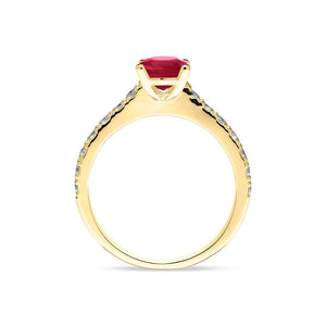 Cordelia Ring 18K Yellow Gold Ruby