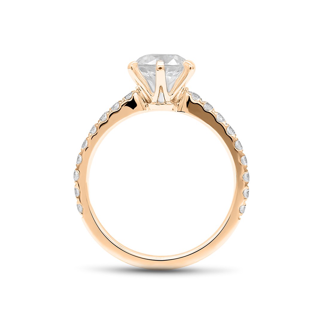 Corinne Ring 18K Rose Gold