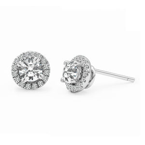 Cory Studs 18K White Gold