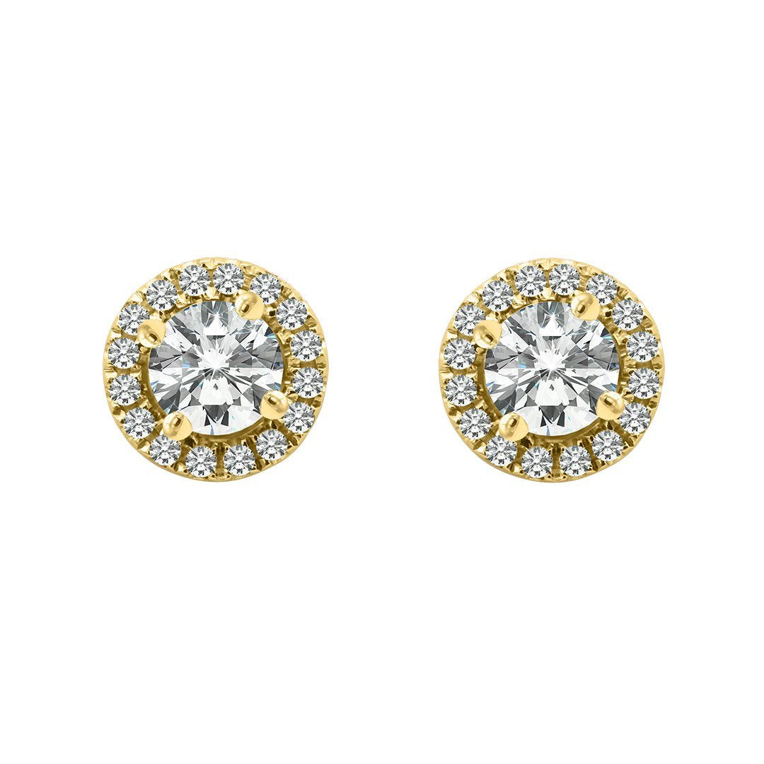 Cory Studs 18K Yellow Gold