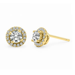 Cory Studs 18K Yellow Gold