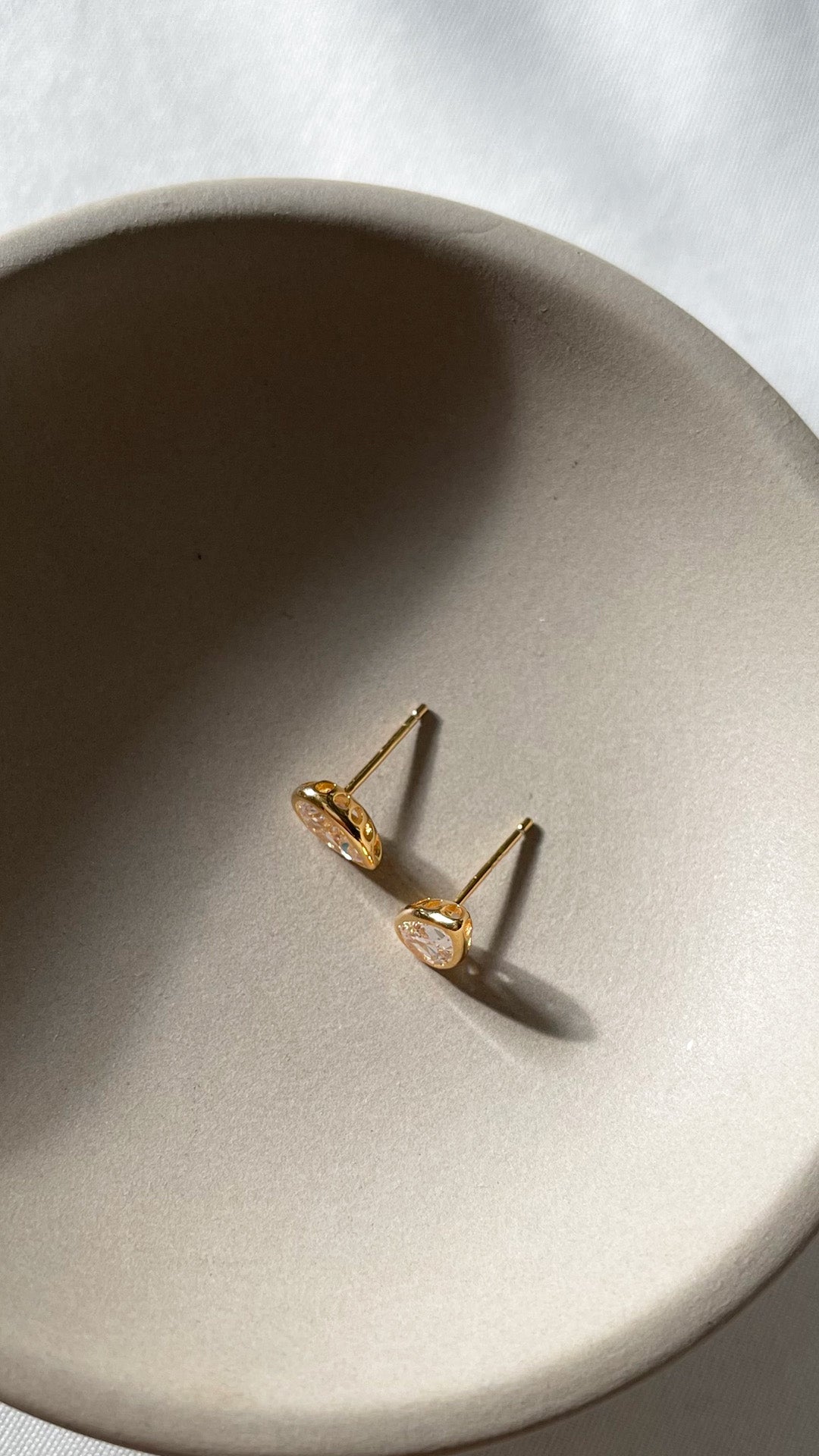 Danu Studs Gold Vermeil