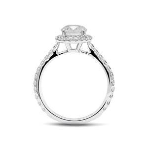 Delilah Ring 18K White Gold