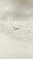 Dixie Stud 9K White Gold