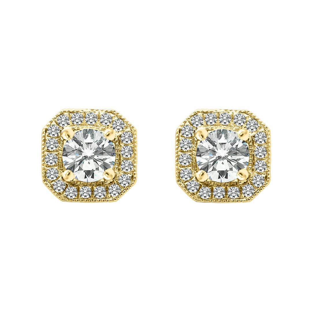 Leonora Studs 18K Yellow Gold