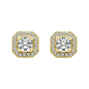 Leonora Studs 18K Yellow Gold