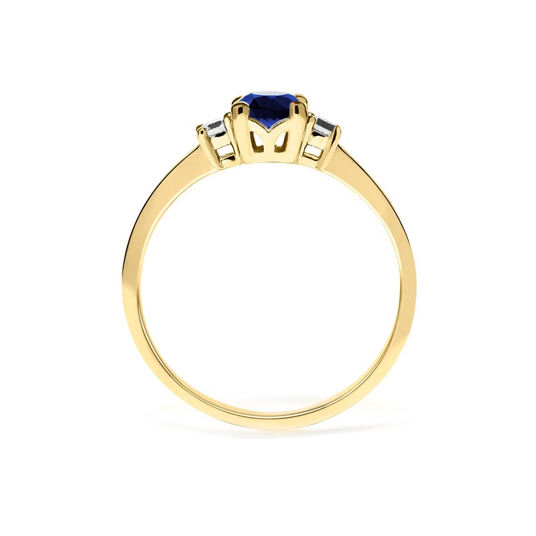 Elizabeth Ring 18K Yellow Gold Sapphire