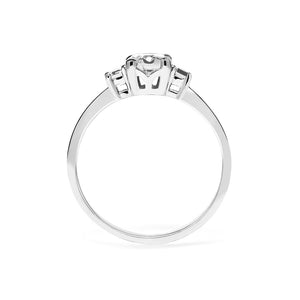 Elizabeth Ring 18K White Gold
