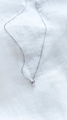 Esma Necklace 18K White Gold