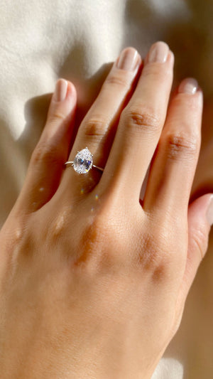Florence Ring 1.52ct 18K White Gold