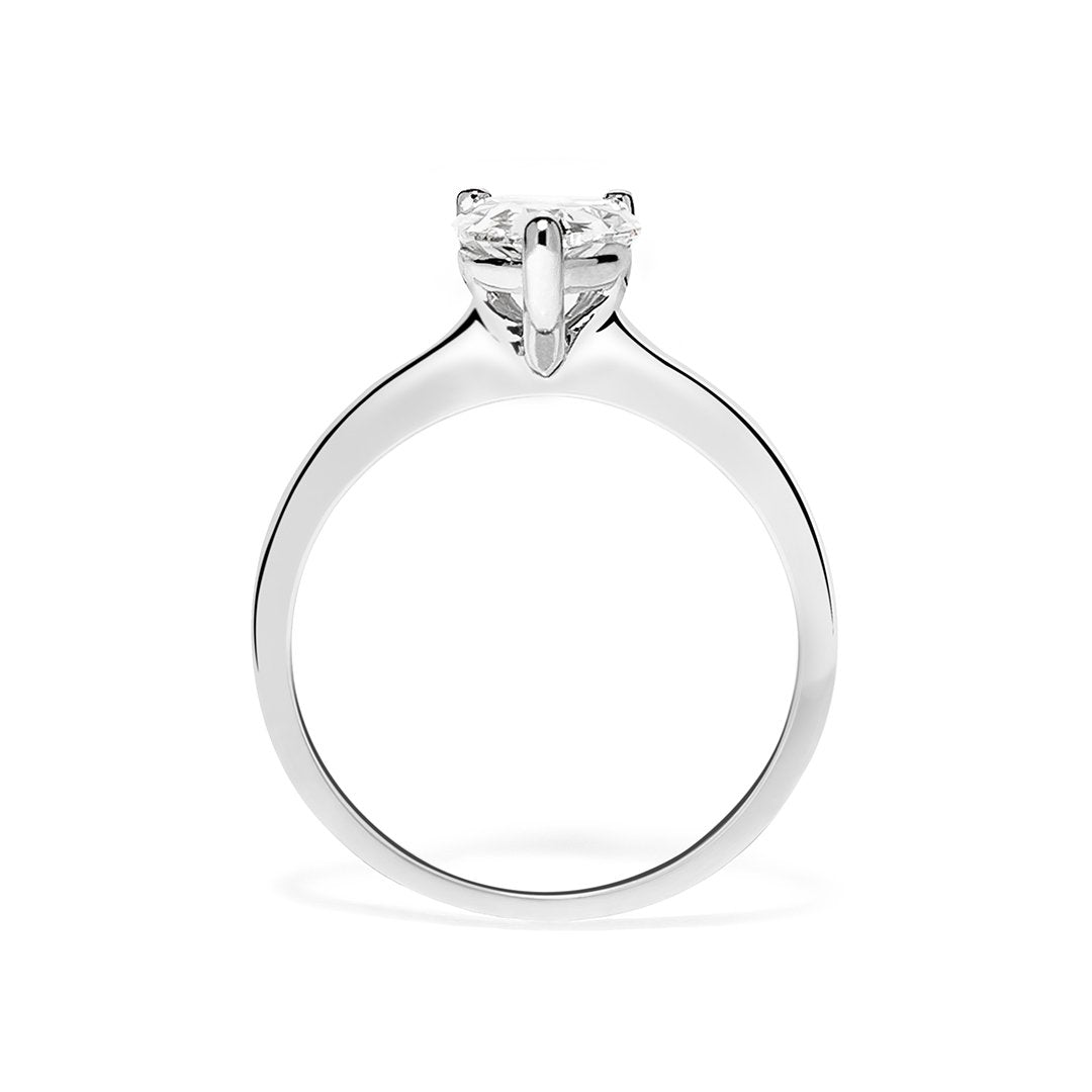 Florence Ring 1.52ct 18K White Gold