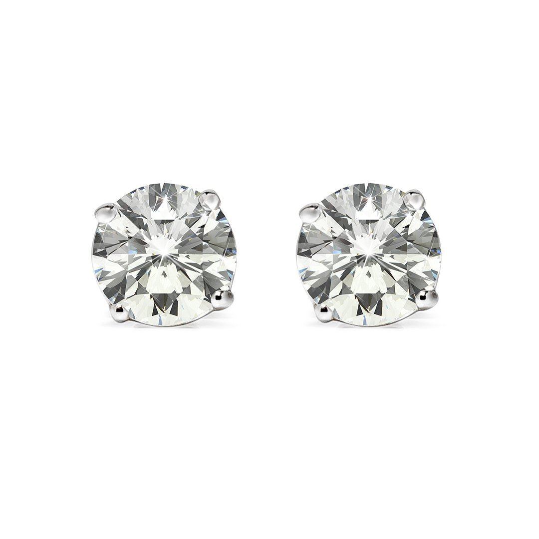 Irene Studs 18K White Gold