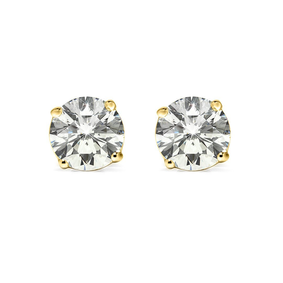 Irene Studs 1.20ct 18K Yellow Gold