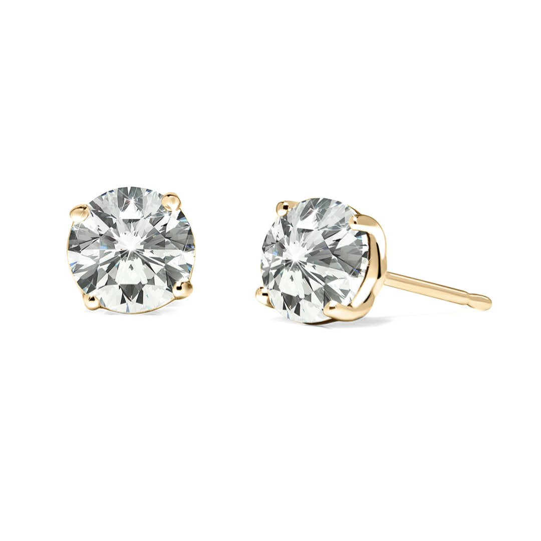 Irene Studs 18K Yellow Gold