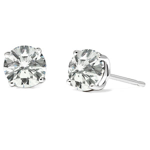 Irene Studs 1.00ct 18K White Gold